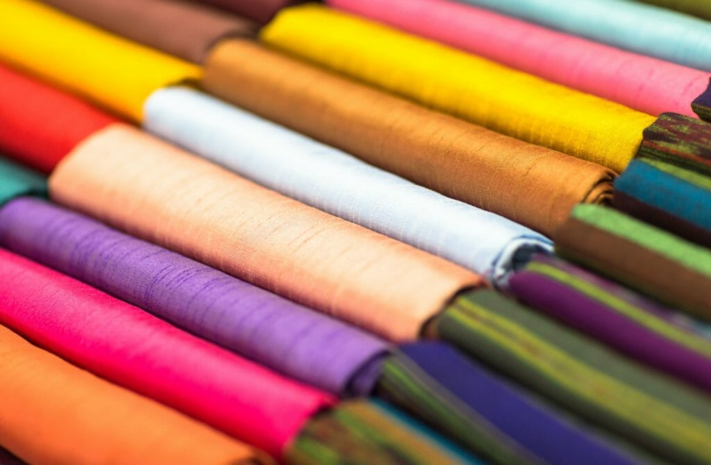 Fancy Silk Store Closeup