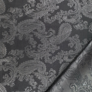 Paisley Lining Charcoal