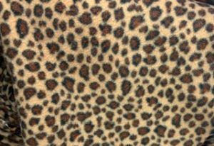 Leopard Print Printed Fleece